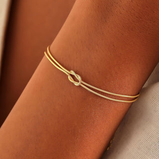 Love Knot Couple Bracelet Set